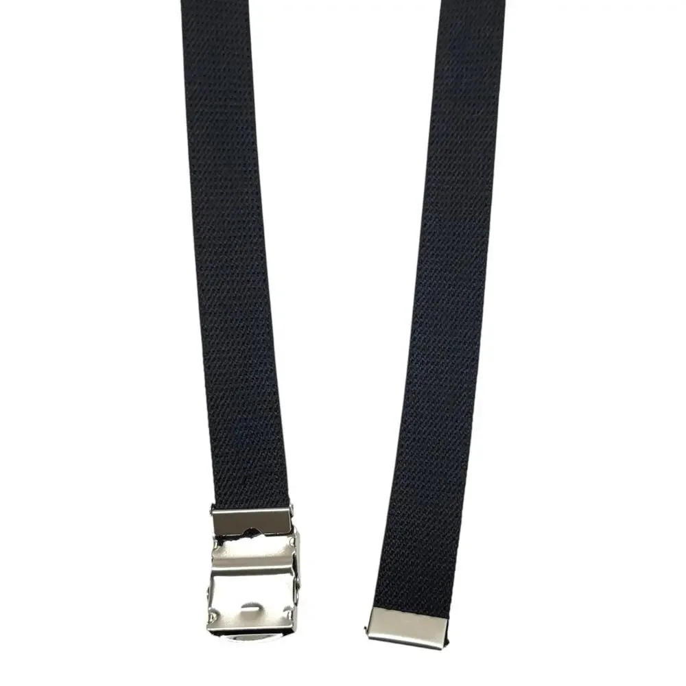 Russeluno Golf Web Belt Smiley Checkerboard Glitch Mens Adjustable Canvas